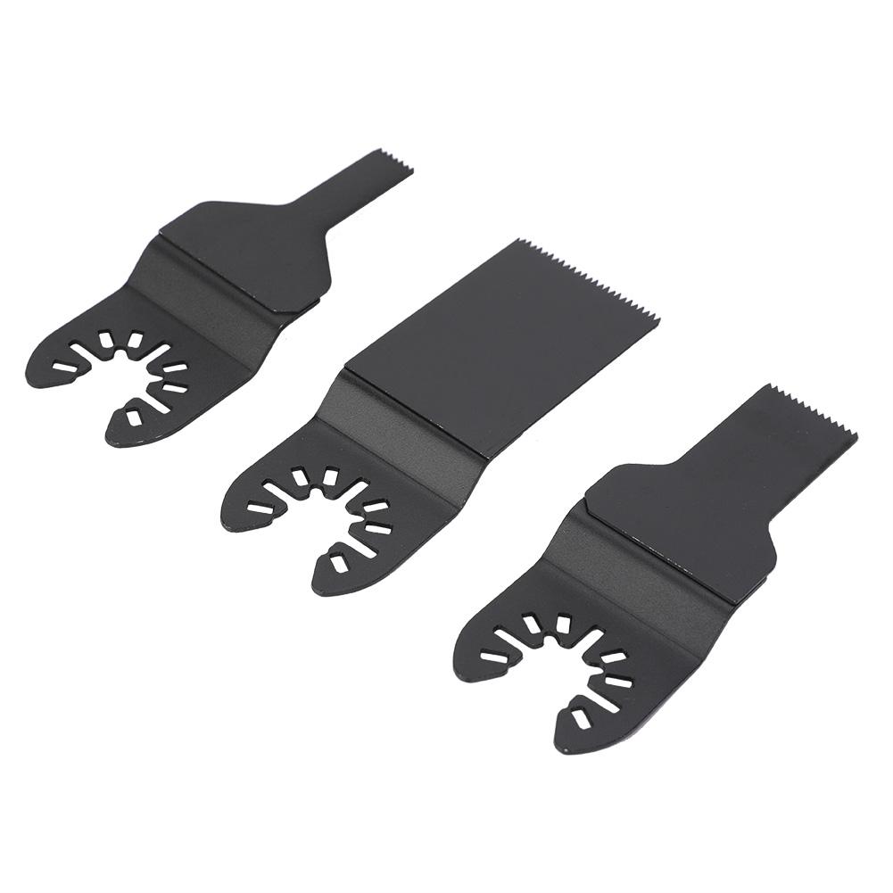 3 buc. Lame de ferăstrău multifuncțional oscilante Instrument de tăiere de precizie pentru metal, lemn, plastic