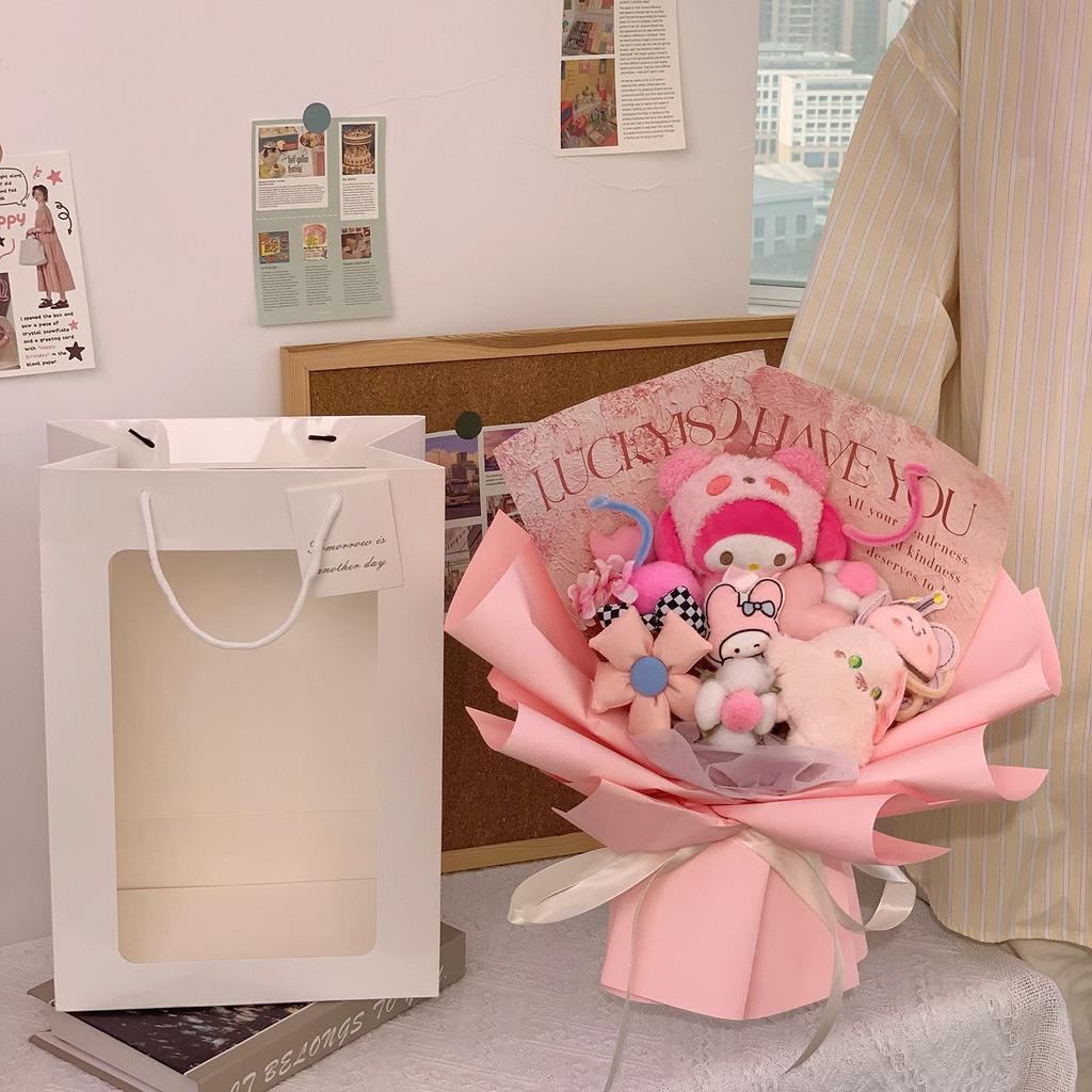 1er Pack Geburtstagsgeschenk Mädchen Kinder Cartoon-Strauß für Freundinnen Abschlussfoto