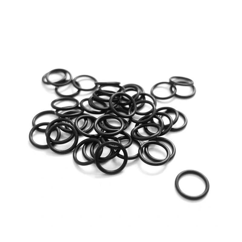 NBR Hardness 90 °CS 2mm Black Nitrile Rubber O-ring Oil Seal Sealing Ring Temperature Resistance Resistant Gasket OD 5mm-123.5mm