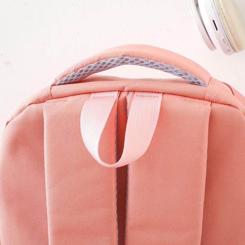 4pcs/set Backpack Female Junior High School Large Capacity High School College Style Schoolbag Outdoor anti backpack