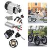 750W 48V Elektrischer Bürstenloser Motor Kit, Elektrischer Pedicab Bürstenloser Getriebemotor für Go Kart ATV Elektrofahrrad Umbausatz