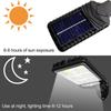 Yard Lamp Security Street Garden Wall Light 600W Motion Sensor LED Solar Lamp