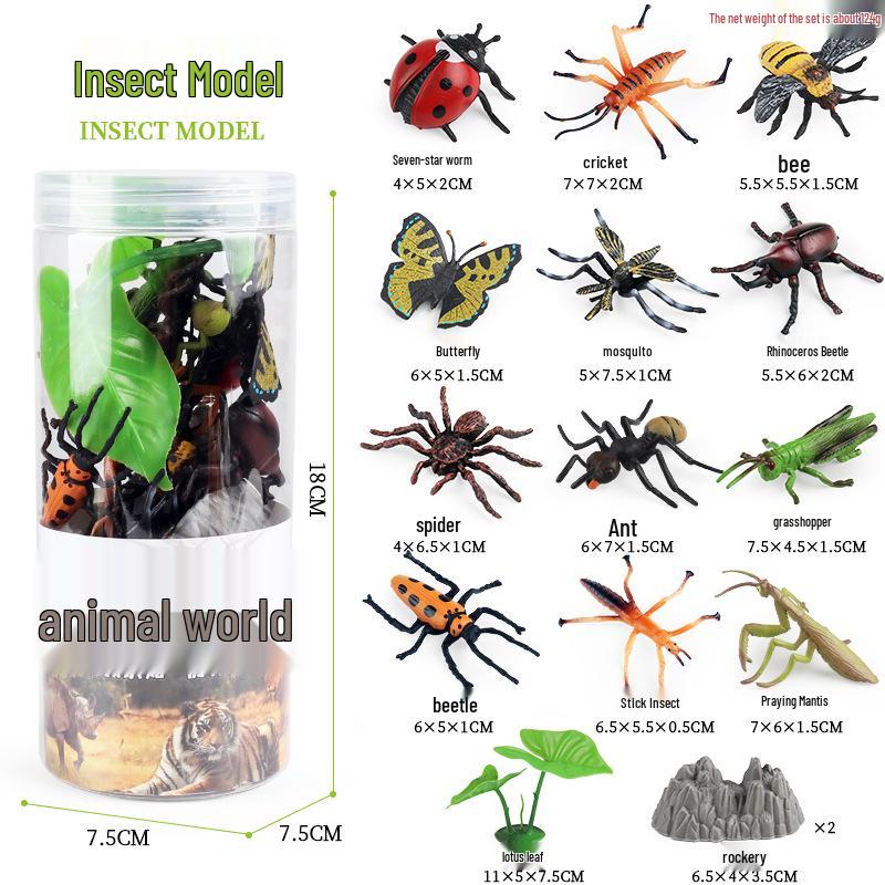 Mini Dinosaur, Insect, and Marine Animal Toys for Kids
