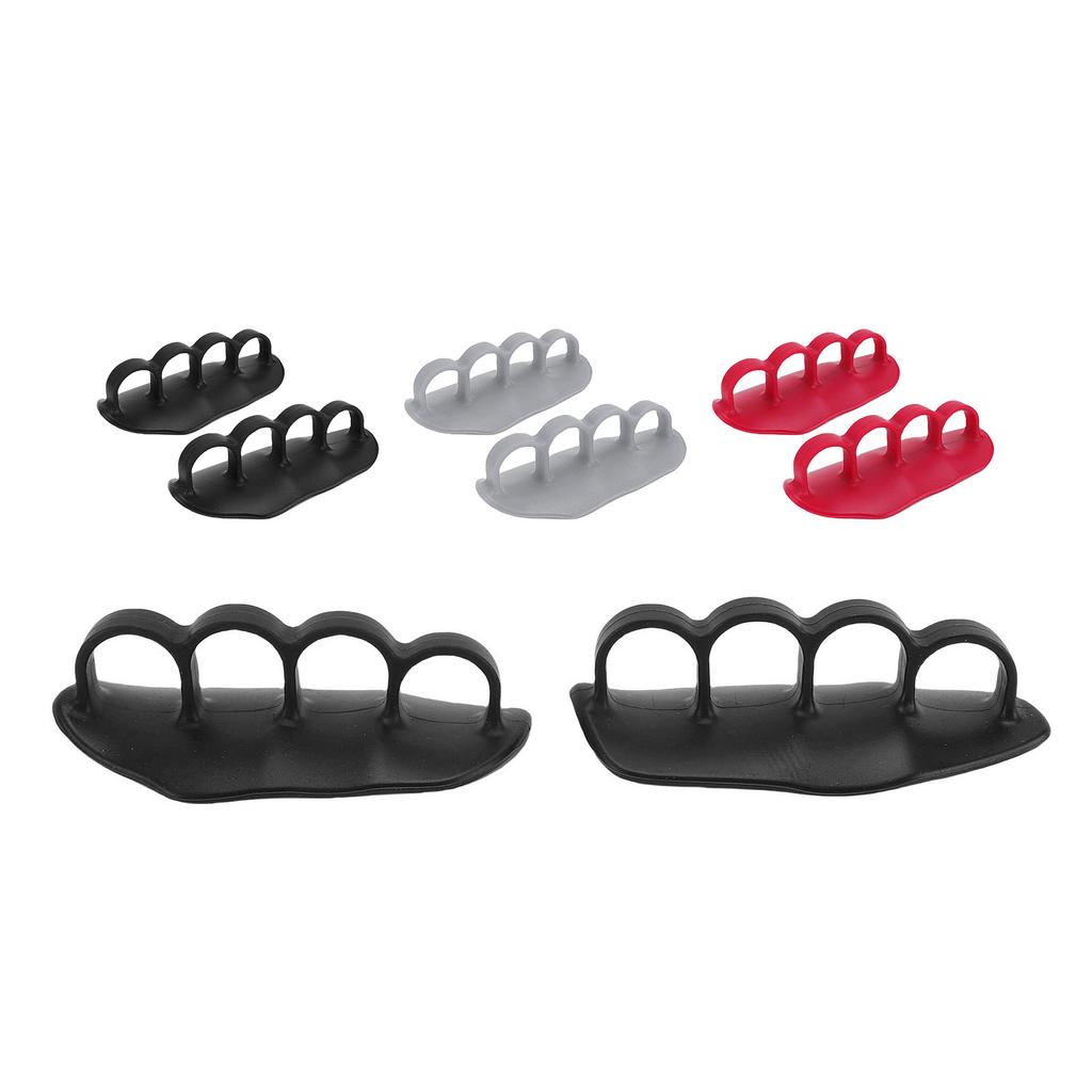1 Pair Workout Grips Multifunctional Weight Lifting Rubber Gym Grips for Barbell and Dumbbell
