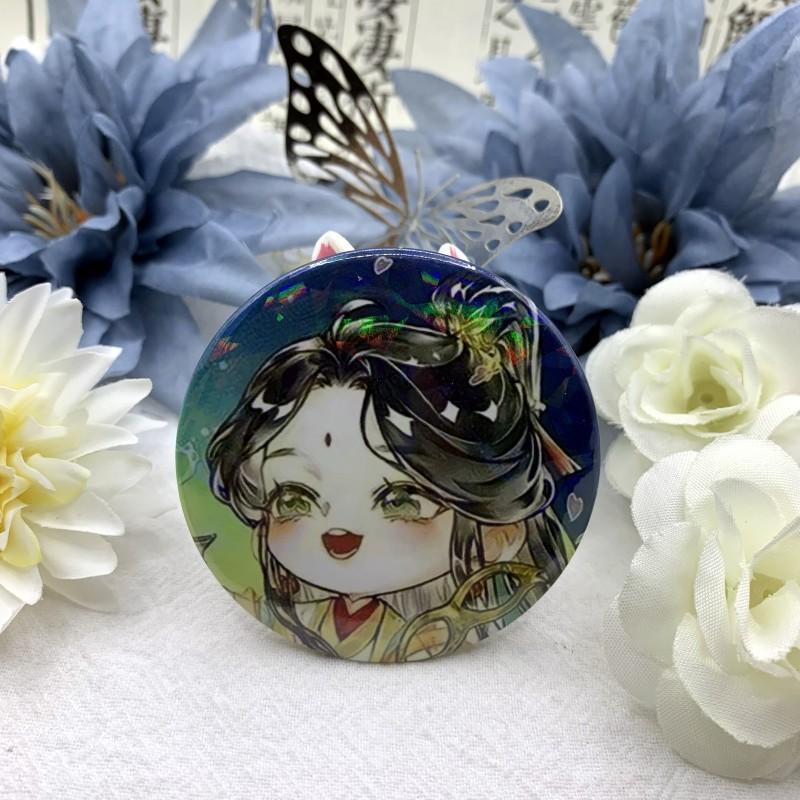 Anime Tian Guan Ci Fu Cosplay Badge Heaven Official's Blessing Hua Cheng Xie Lian Lapel Pin Props Brooch Accessories