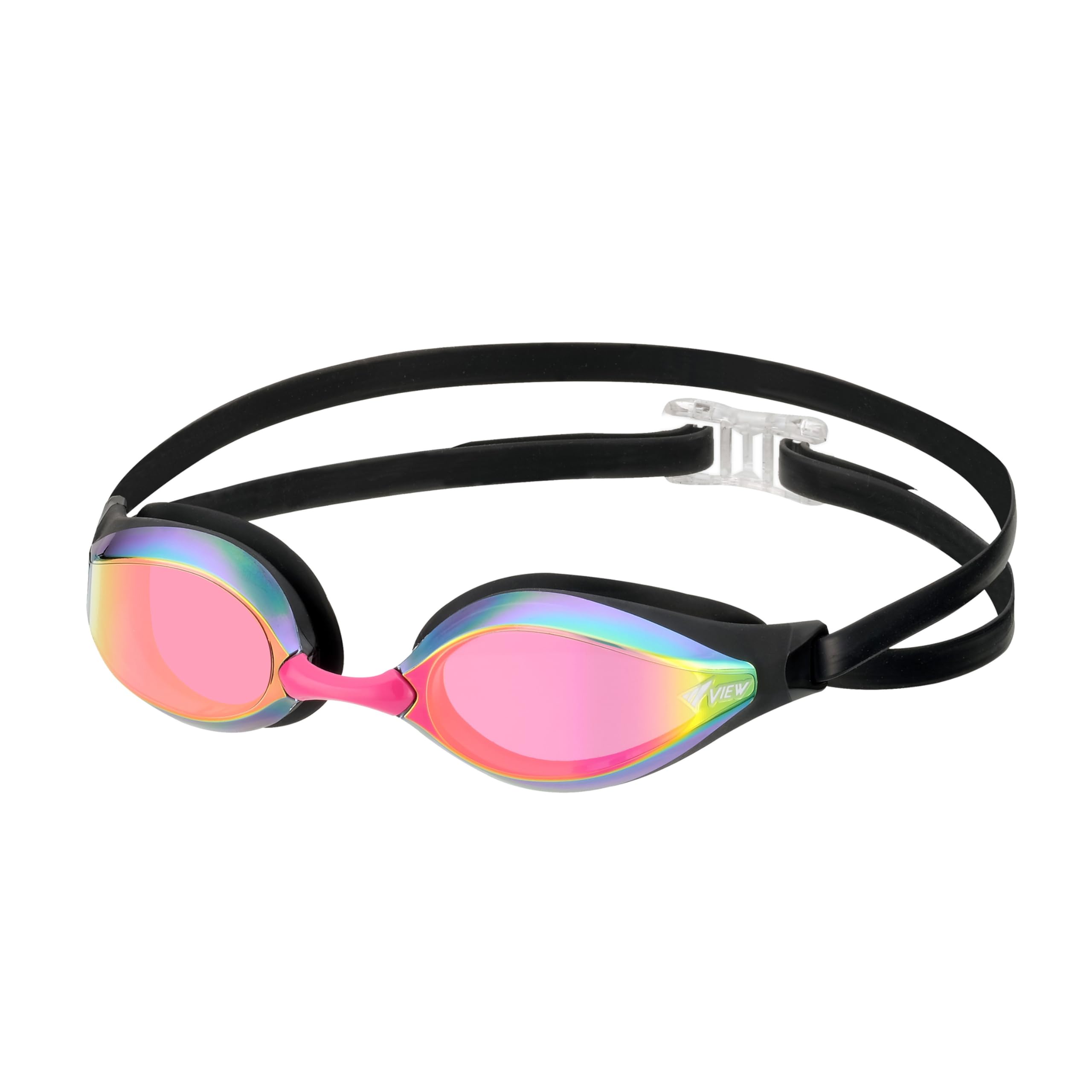 

Swimming goggles AILE Made in Japan Racing Cushioned Mirror Type For ages 10 to adults WA approved model Fitness compatible Equipped with function