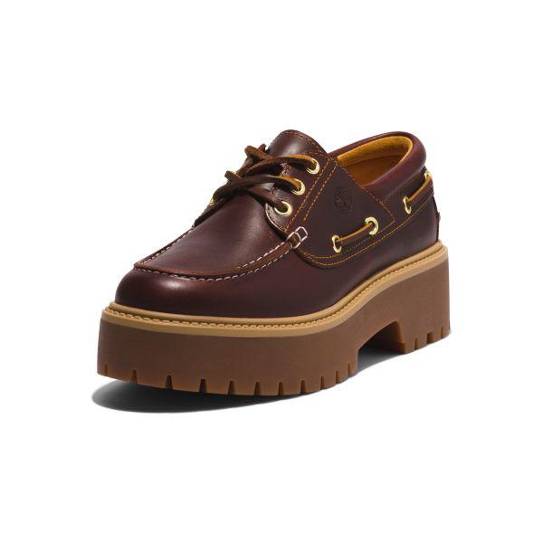 Timberland Premium Series Fashion Simple Sailing Shoes Women Shoes Brown A2QDMD57