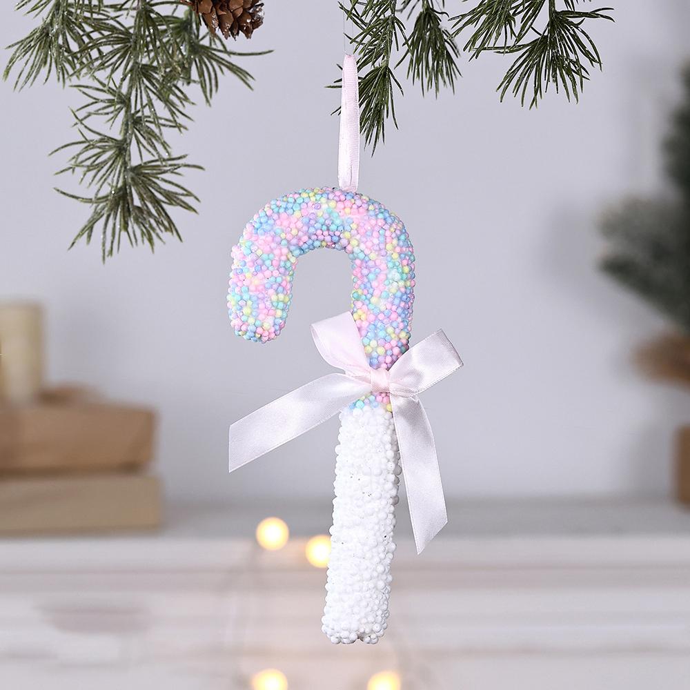 Macaron Ice Cream Cake Donut Pendant Christmas Tree Hanging Decoration Kids New Year Gifts Home Party Supplies