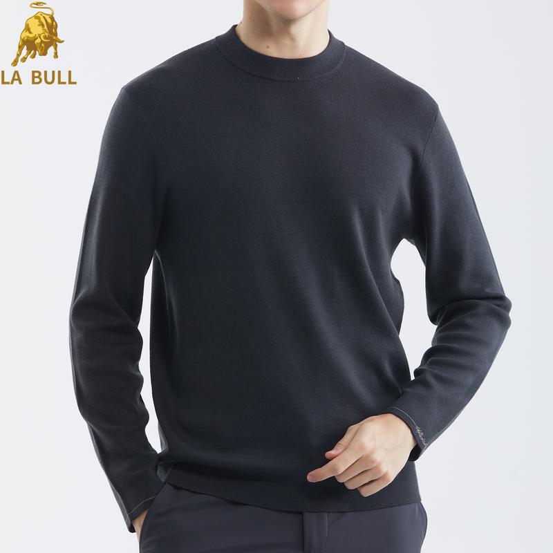 

LA BULL Men s Slim Fit Half-Turtleneck Knit Sweater 3XL