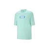 Puma Logo Graphic Short Sleeve T-Shirt Unisex Tops Mint-Green 623561-31