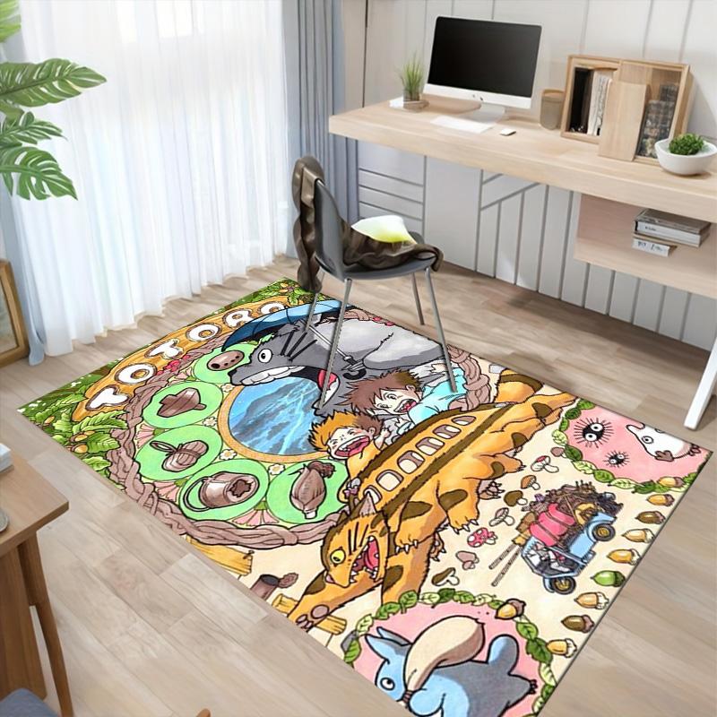 Magic Forest Adventure Carpet For Playroom Bedroom Living Room Sofa Home Decorkids Game Area Rug Nonslip Floor Mat