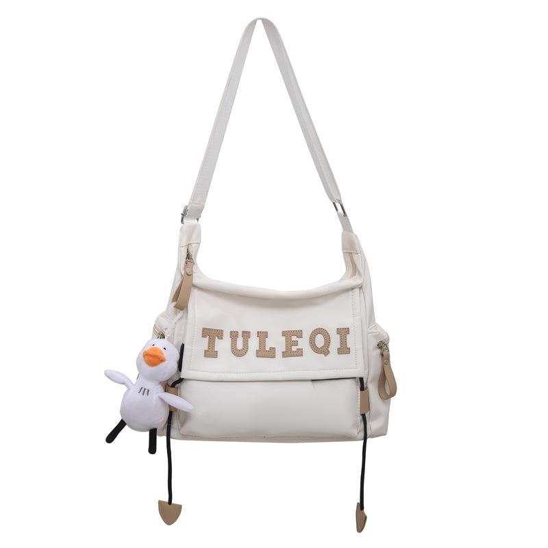 Crossbody Bag Women Large Capacity Backpack Student Class Shoulder Bag Men Messenger Bag