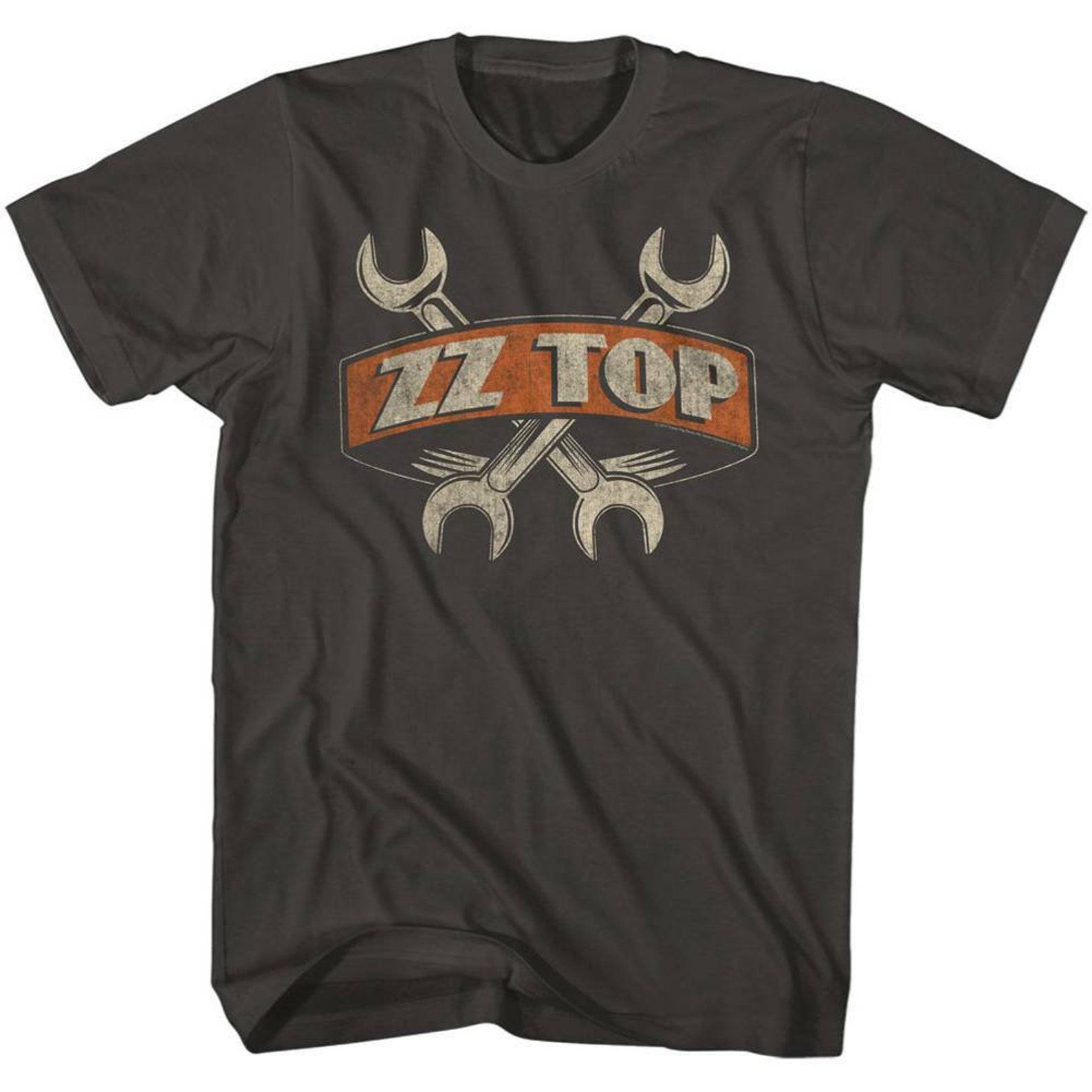 ZZ Top Wrenche Smoke Adult T-Shirt S