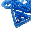 4Pcs Mini Batman-Shape Solid Color Plastic Mould Cookie Cutter for Home