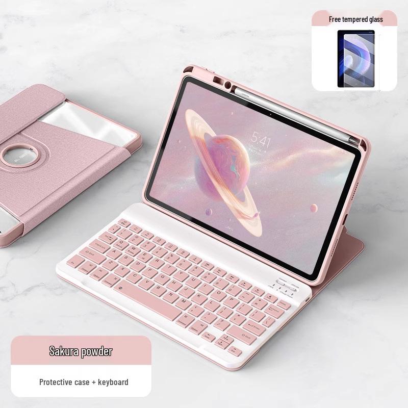 360° otočné pouzdro s klávesnicí a slotem pro pero pro Huawei MatePad Pro 10.8