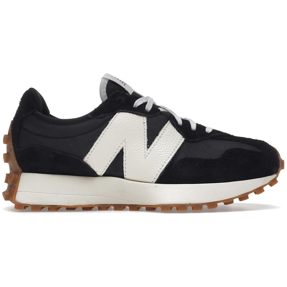 

Кроссовки New Balance 327 Черные Белые с резиновой подошвой (Женский)(WS327BL) 39