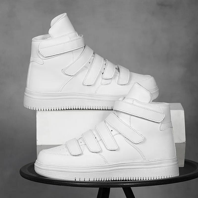 Herrenschuhe High Top Red Canvas Schuh Neue Herren Sneakers Mode Atmungsaktive Canvas Sneakers Rutschfeste Flache Freizeitschuhe