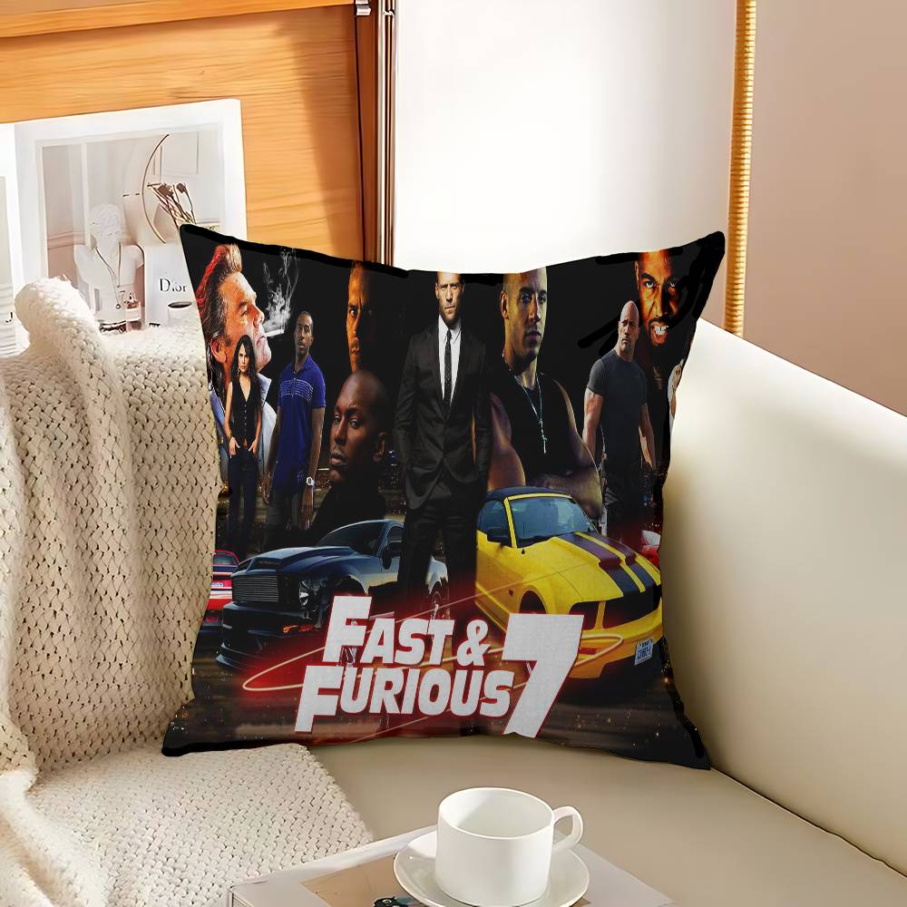 F-Fast & F-Furious pillow cover sofa cushion cover home room decoration children gift