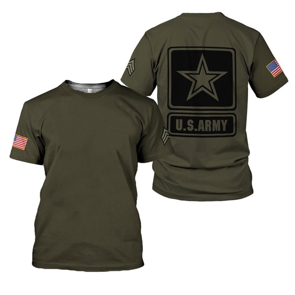 ETST 03 US T-shirt voor heren All Over Printed Camouflage Grafische T-shirts Korte Mouw T-shirts Oversized Herenkleding Tops Outdoor Streetwear M