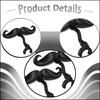 2x Clip on Mustache for Trumpets Trombones Portable Lightweight Brass Instrument Accessories