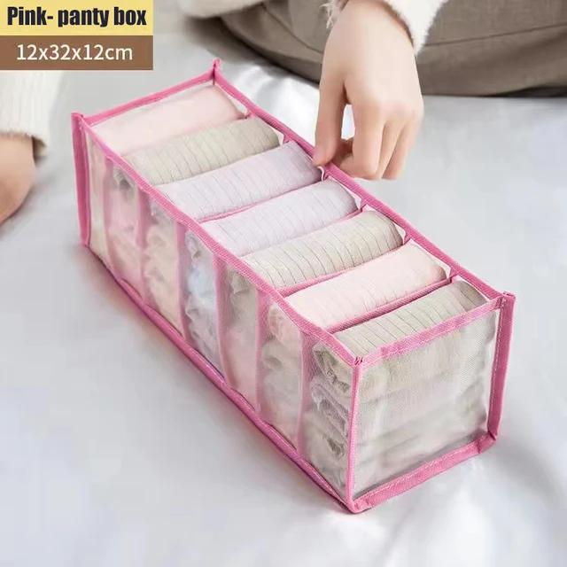 Nowy organizer do przechowywania bielizny, oddzielne ubrania, skarpetki, spodenki, pudełka do przechowywania biustonoszy, organizer do szafy w akademiku, szuflada, zmywalny