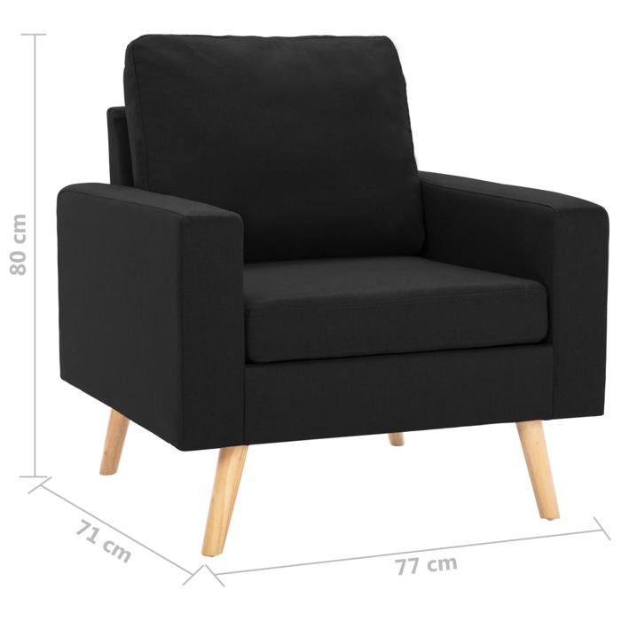 VidaXL Fauteuil Meuble de Salon Fauteuil de Salle de Séjour Meuble de Salle de Séjour Chambre à Coucher Maison Intérieur 288702