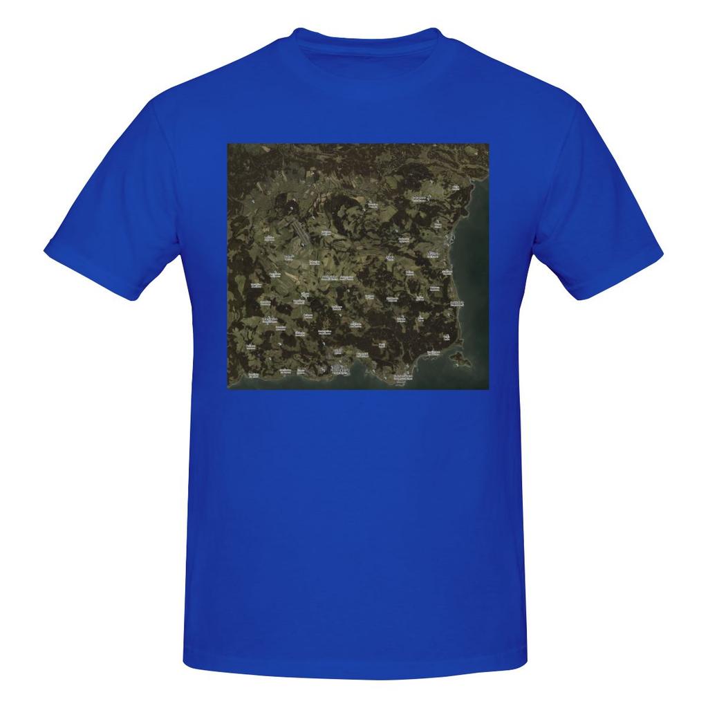 Funny Day Z Map Unisexs Printed Tshirt Unisex T Shirtclothing