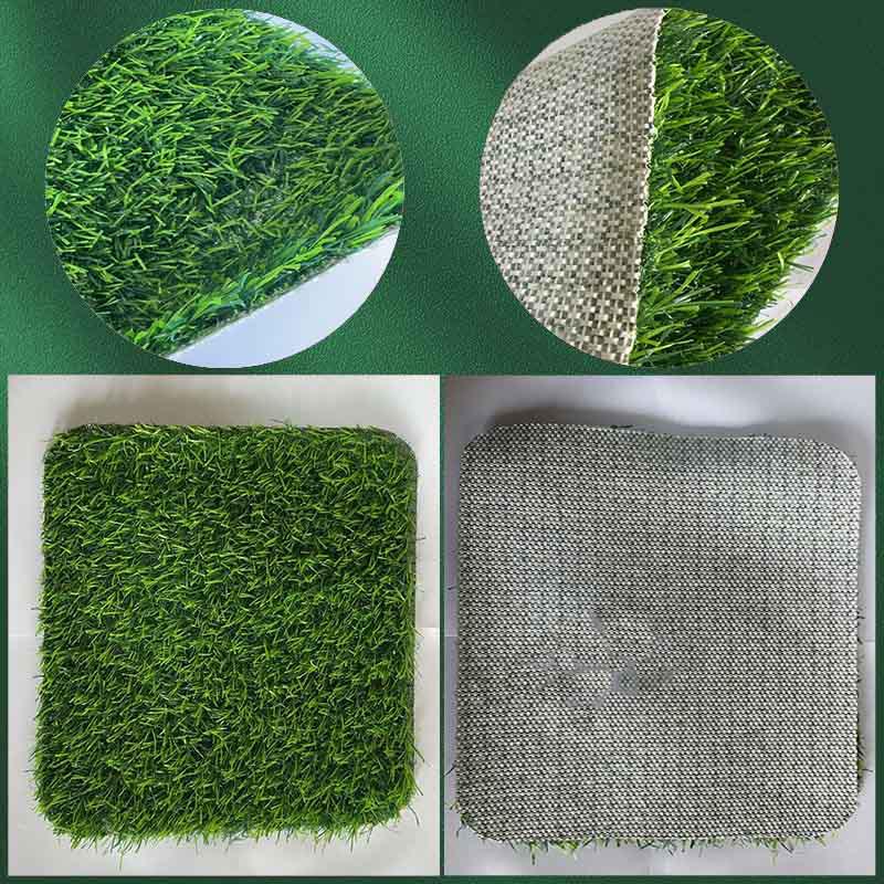 Artificial Turf Construction Site Fence and Landscaping Grass