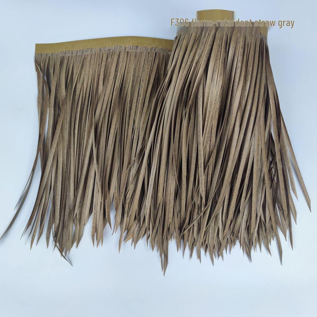 Simulated Fur Thatched Roof Roll for Gazebos and Houses