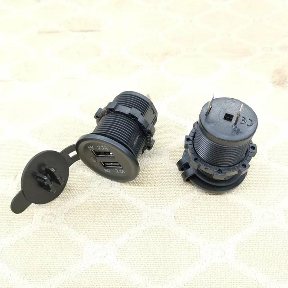 Priză USB Pentru Vehicule cu Tensiune 12-24V Modul Încărcător Cablu de Date USB