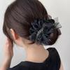 1Pc Elegant Wheat Spike Butterfly Knot Hair Clip For Women Back Of Head Chignon Tail Clip Versatile Shark Clamp