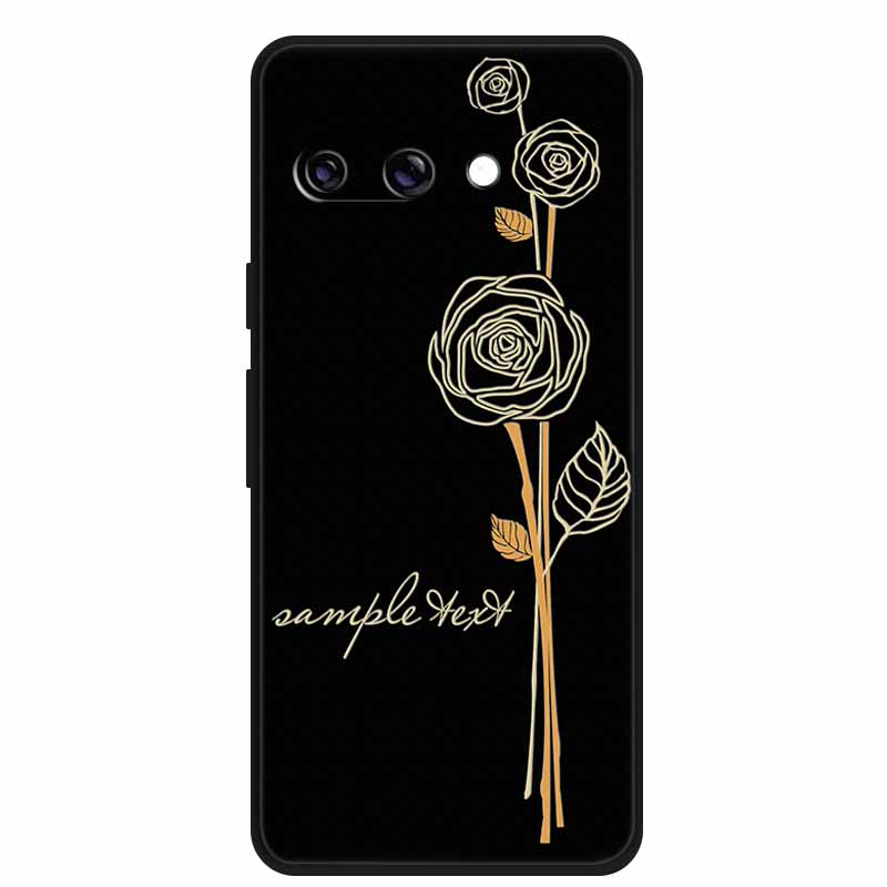 For Google Pixel 10a Case 3D Relief Flower Emboss Soft Silicone Funda Google Pixel 10a 5G 3D Cartoon Shell Pixel10a 3D Relief