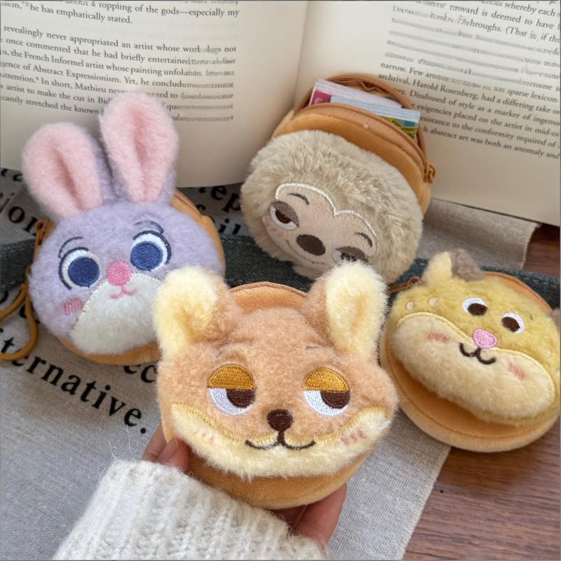 Disney Zootopia Judy Nick Coin Purse Pendant Accessory
