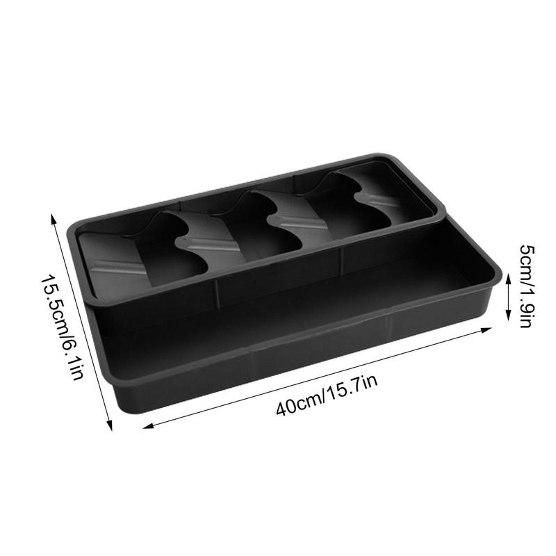 Silverware Drawer Organizer Separator For Home Office Desk Kitchen Divider Stationery Storage Box Detachable Gadget For Colander
