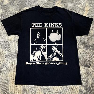 The Kinks – Days She's Got Everything Maglietta Unisex Nera Tutte le Taglie VC1557