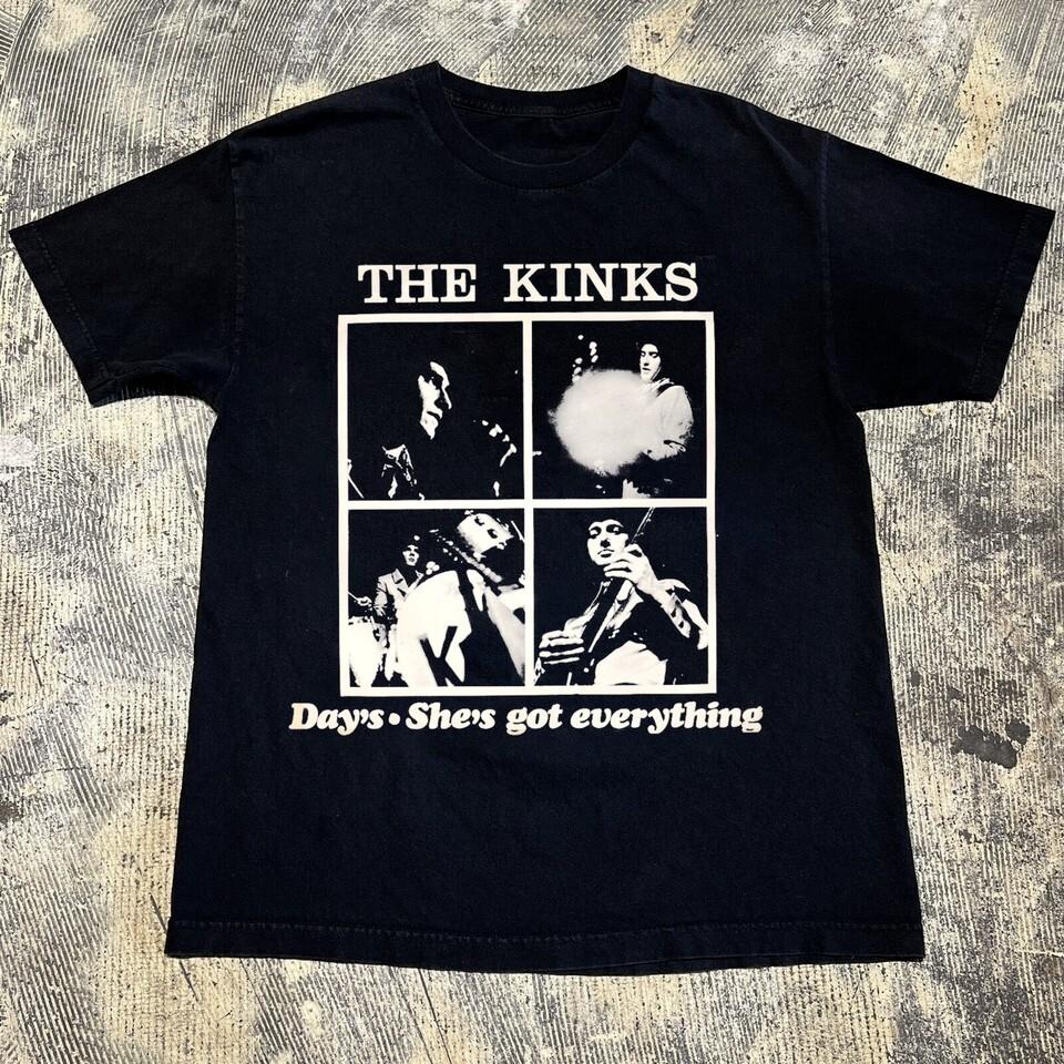 

The Kinks – Days She s Got Everything Black All Size Unisex Shirt VC1557 S