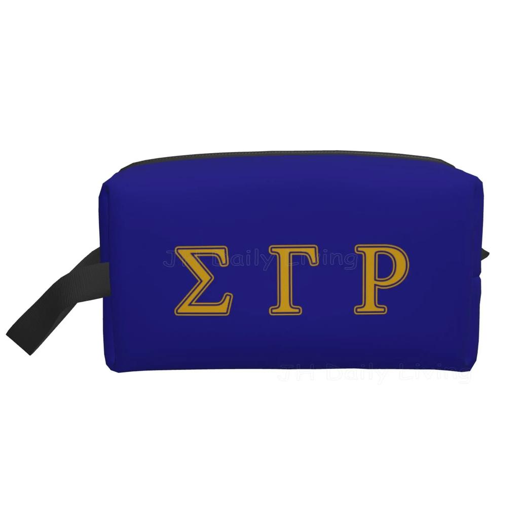Sigma Gamma Rho 1922 Storage Bags Large Capacity Travel Toiletry Bag Women Girls Cosmetic Bags Men Waterproof Makeup Bag