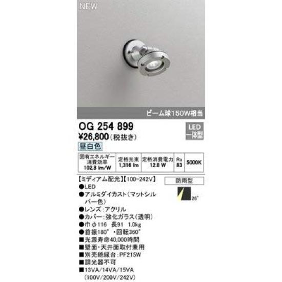 

ODELIC Уличный прожектор OG254899