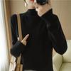 Damegenser MODERN NEW SAGA Vårullgensere Turtleneck strikket genser Høst Dame Jumper Strikket Topp