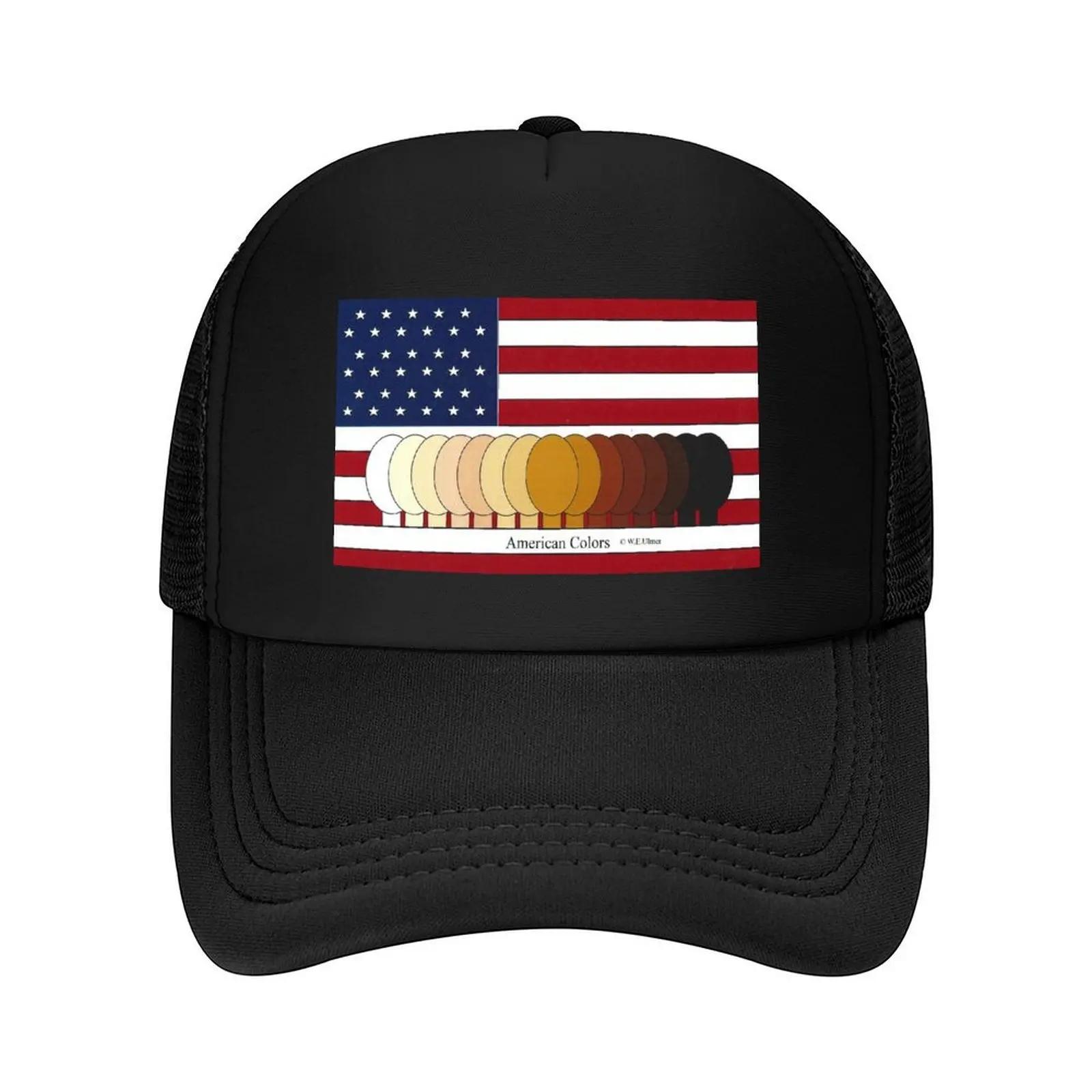 American Colors Baseball Cap Hood Hat Man Luxury Golf Wear Wild Ball Hat Women s 2025 Men s