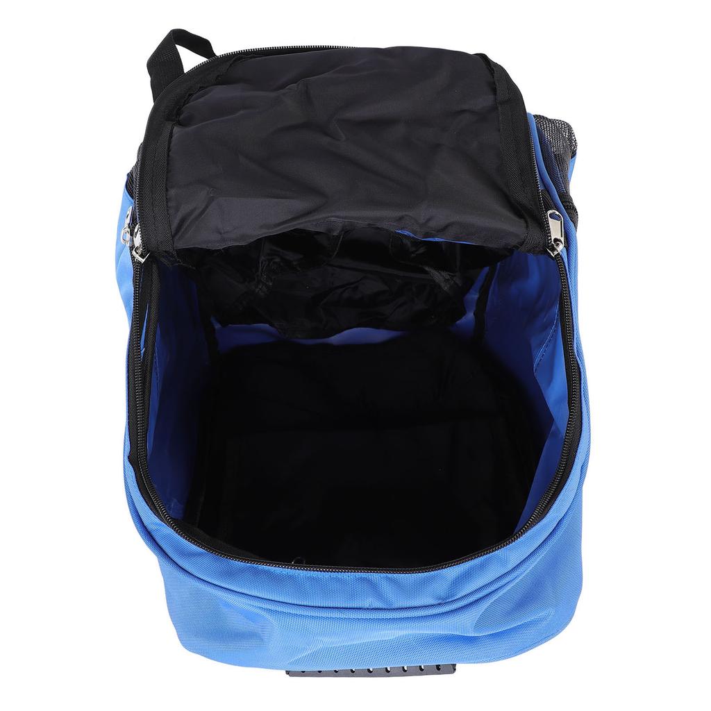 Large Capacity Backpack Oxford Cloth Sports Equipment Tool Bag for Football Basketball Clothing Towel Blue