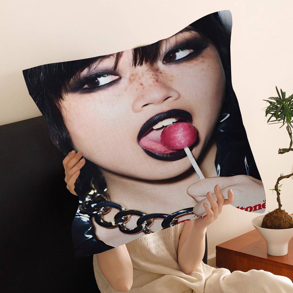 Singer Beabadoobee 45*45Cm Cushion Cover Pillow Cover Decor Pillowcase Home Pillowcase For Couch Pillow