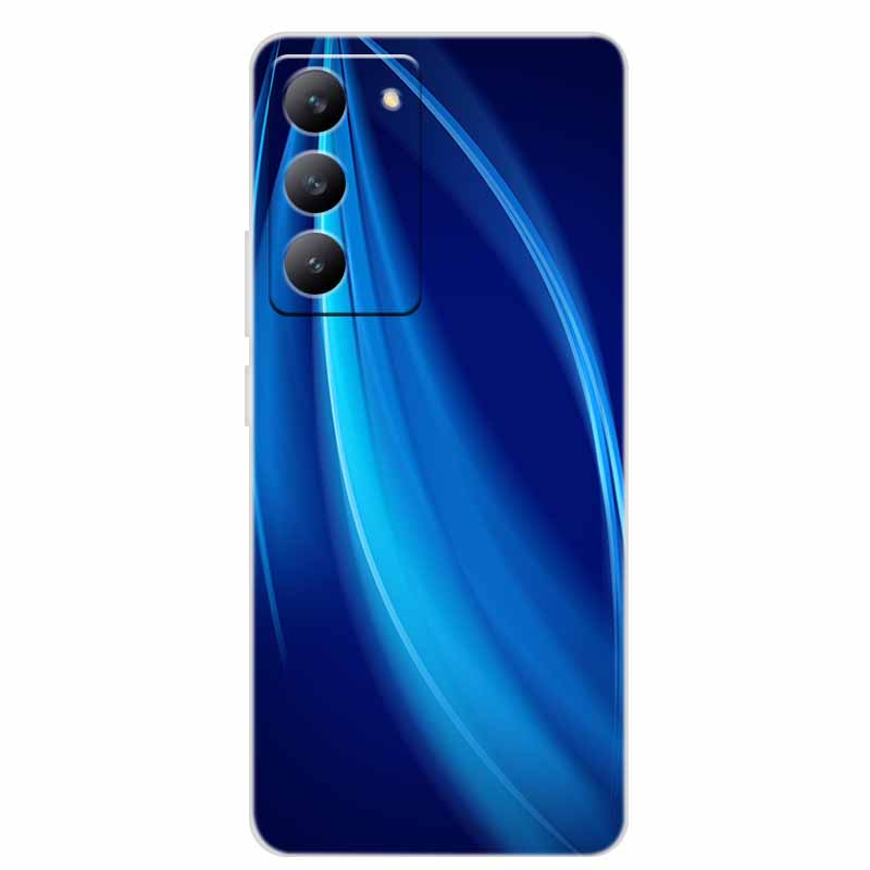 For Redmi 15 4G Phone Case Fashion Flowers Transparent Silicone TPU Soft Back Cover Case For Xiaomi Redmi 15 5G Case Redmi15 Bag
