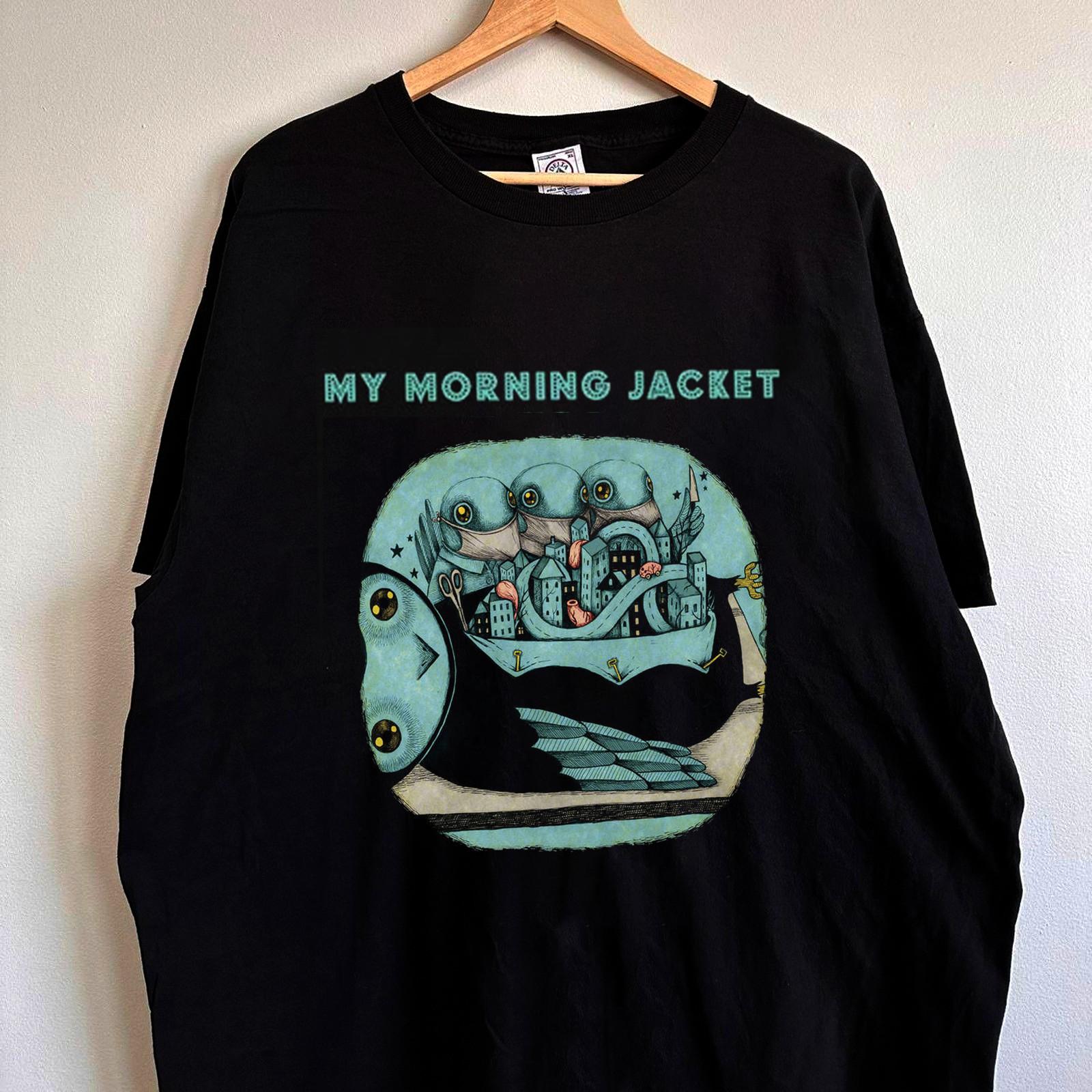 Hot My Morning Jacket Band Announce Z 20th Anniversary S to 5XL Shirt SN587 M