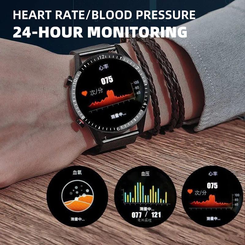 New High-end Smart Watch Can Answer the Phone Exercise Heart Rate and Blood Pressure Monitoring Bracelet Multifunctional Bluetooth Men's Watch