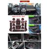 Anti-Rutsch-Gate Slot Mat Gummi Cup Coaster für Subaru XV 2016 2017 Facelift Crosstrek WRX STI Zubehör Aufkleber Auto Styling