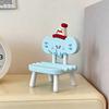 Mini Chair Phone Stand Cartoon Tablet Holder for Desk Cute Doll Chair