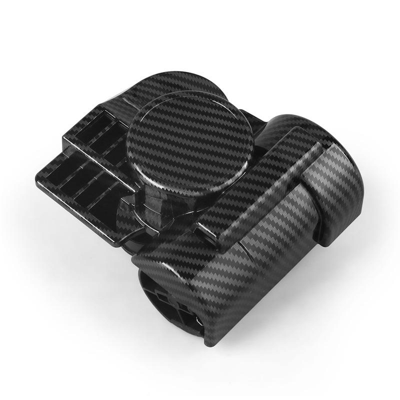 12V 200W Carbon Style Snail Compact Super Loud 450Hz Air Horns With Relay for Car Motorcycle Truck Lorry Yacht Boat SUV