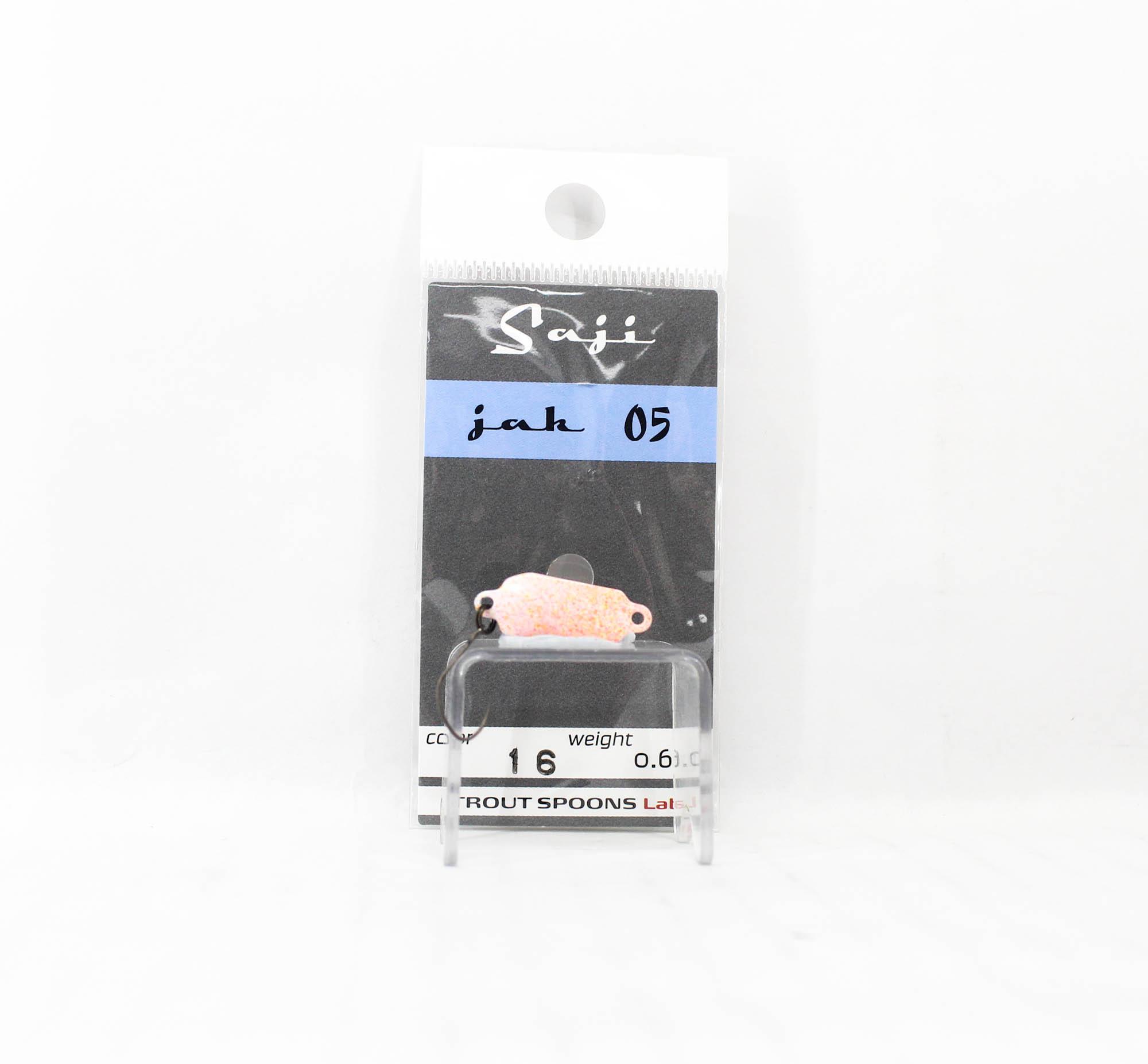 

Rob Lure Spoon Saji Jak 05 0.6 grams Sinking Lure 16 (0604)