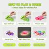 Glowing Turtle Toy 101 Pieces Glowing Turtle Toy Table Decoration Statue Diy Accessories Turtle Small Ornaments Trendy Toys